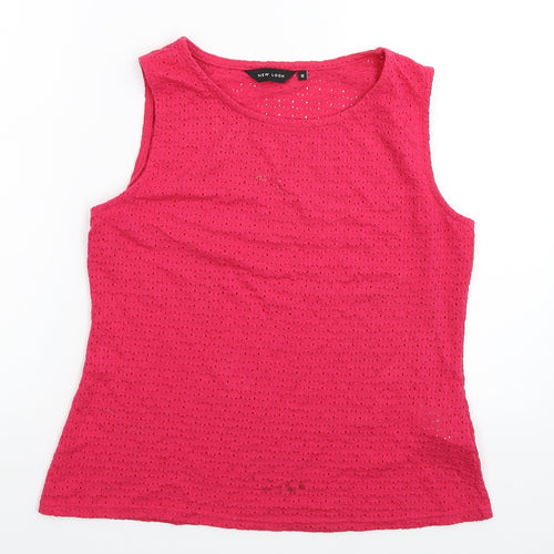 New Look Womens Pink   Basic T-Shirt Size 12