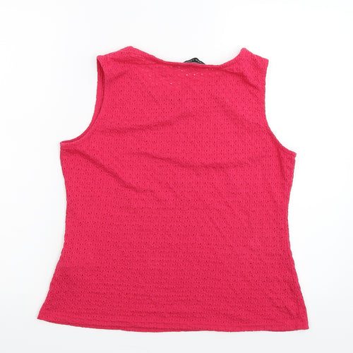 New Look Womens Pink   Basic T-Shirt Size 12
