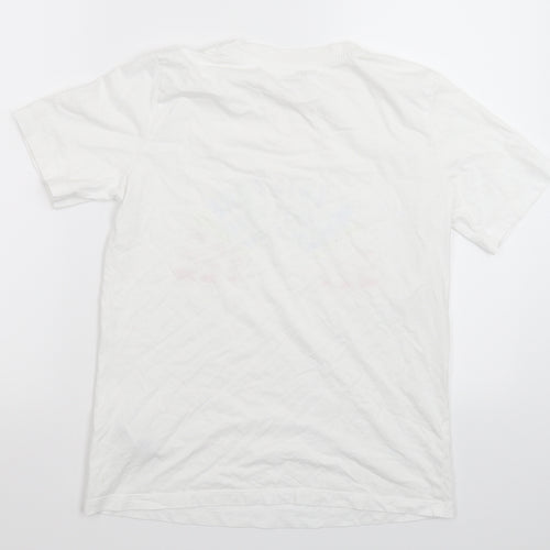 Marks and Spencer Womens White   Basic T-Shirt Size 8