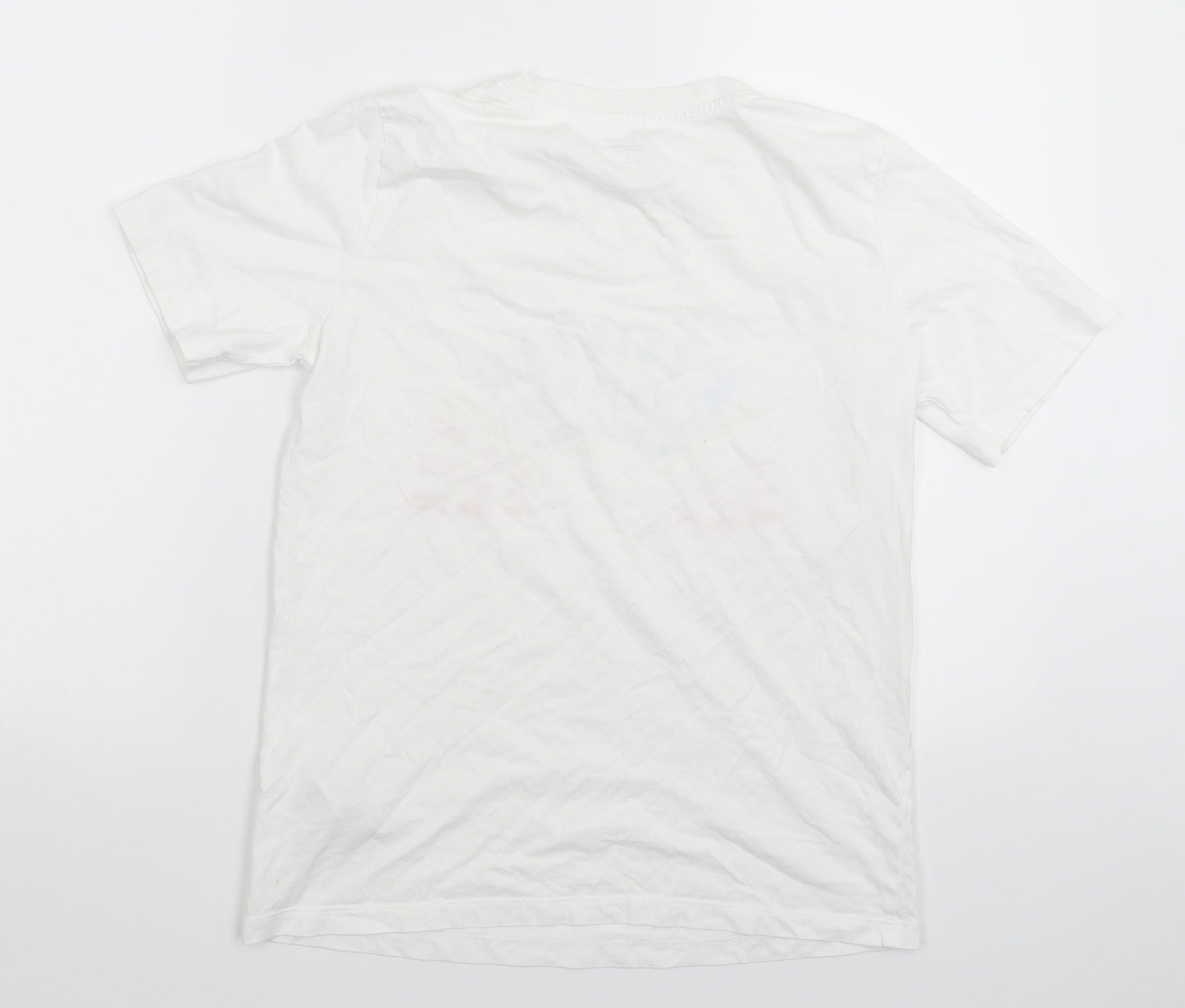 Marks and Spencer Womens White   Basic T-Shirt Size 8