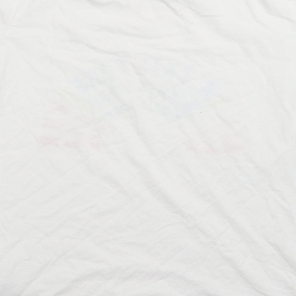 Marks and Spencer Womens White   Basic T-Shirt Size 8
