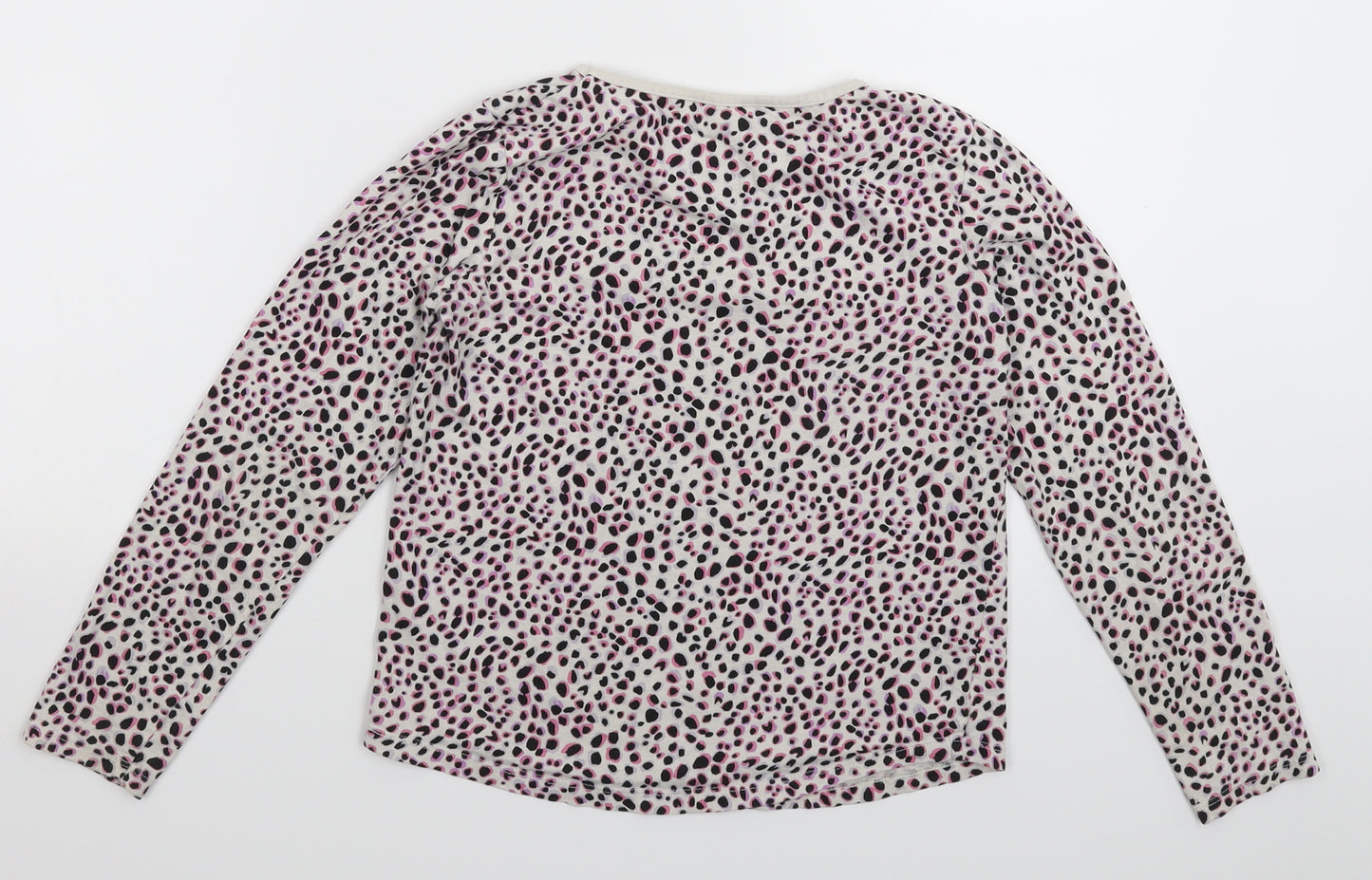 TU Girls Multicoloured Animal Print  Basic T-Shirt Size 12 Years