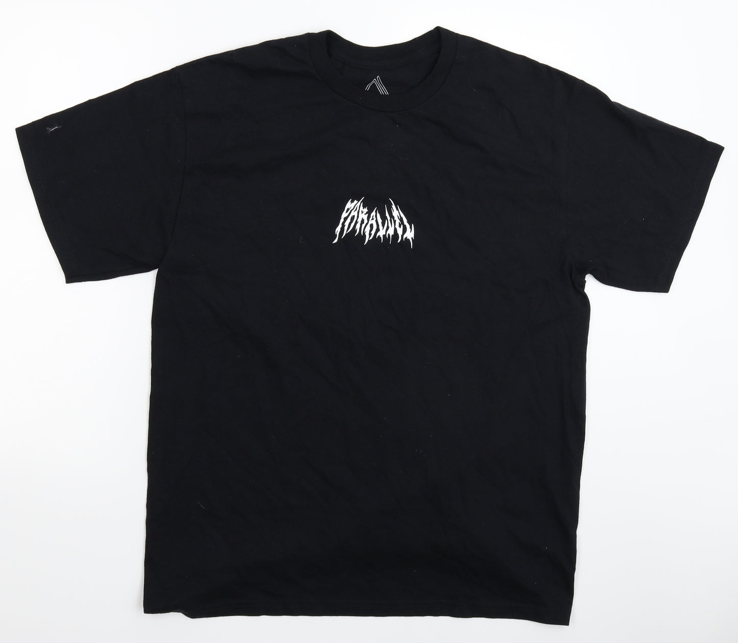 Preworn Mens Black    T-Shirt Size L