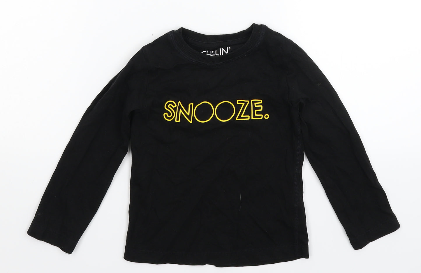 NEXT Boys Black   Basic T-Shirt Size 3 Years