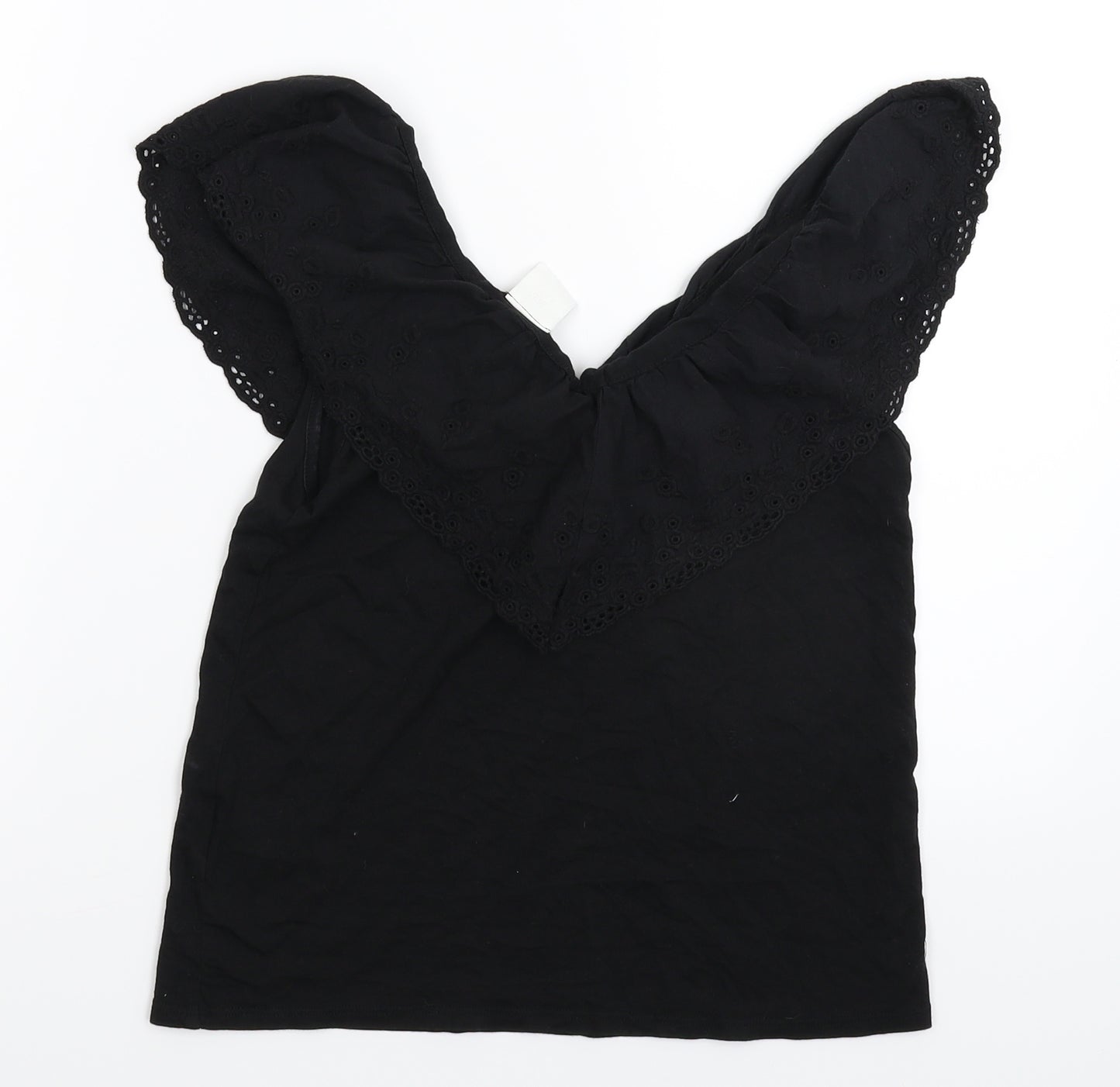 H&M Womens Black   Basic T-Shirt Size XS
