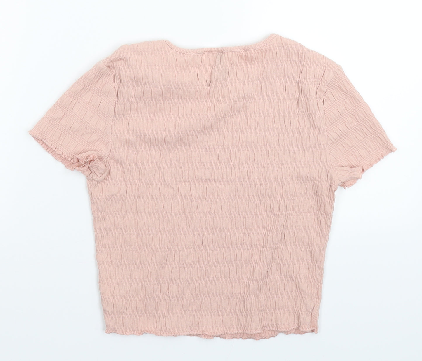 Divided Womens Pink   Basic T-Shirt Size S