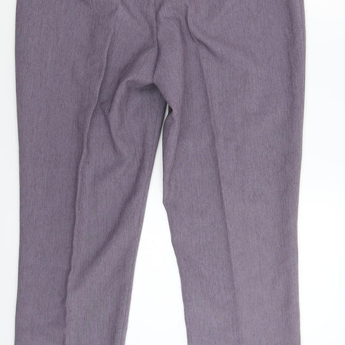 Preworn Womens Grey   Trousers  Size 34 in L29 in