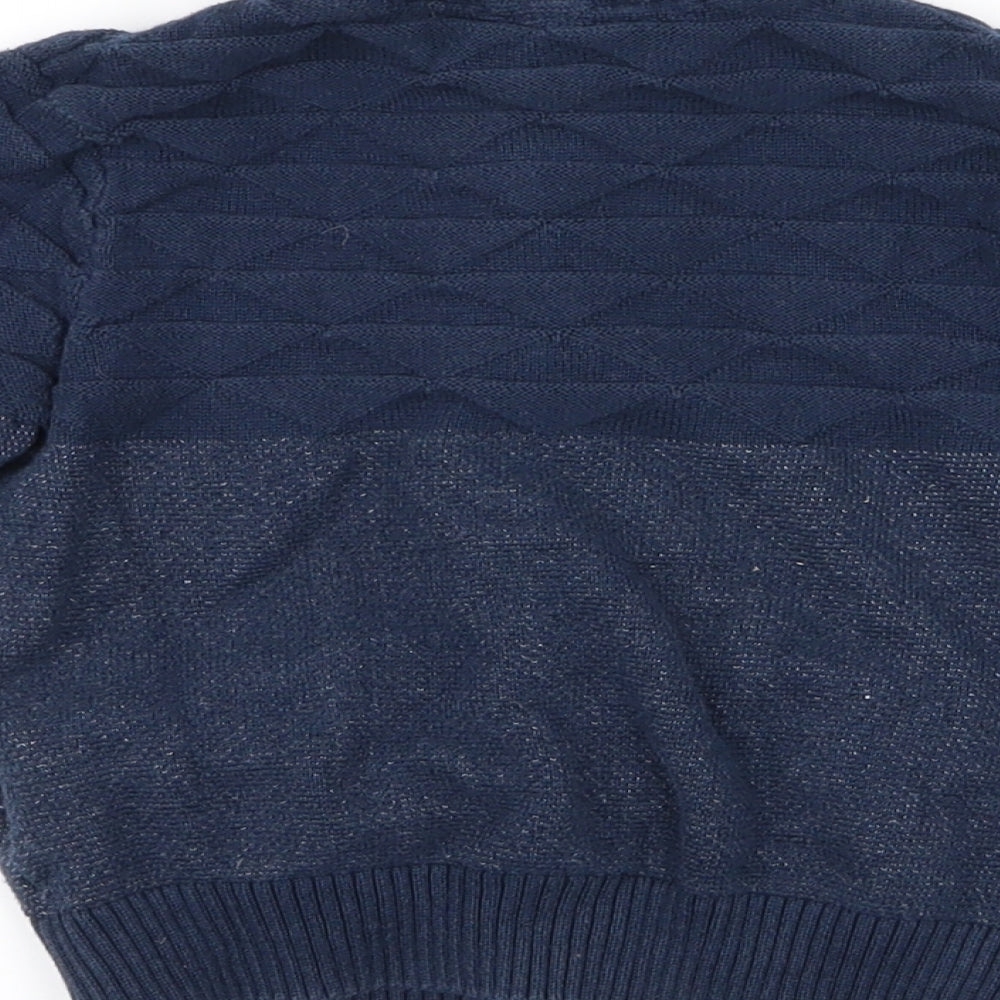 boys aventures Boys Blue   Cardigan Jumper Size 2 Years