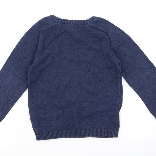 NEXT Boys Blue   Pullover Jumper Size 3 Years