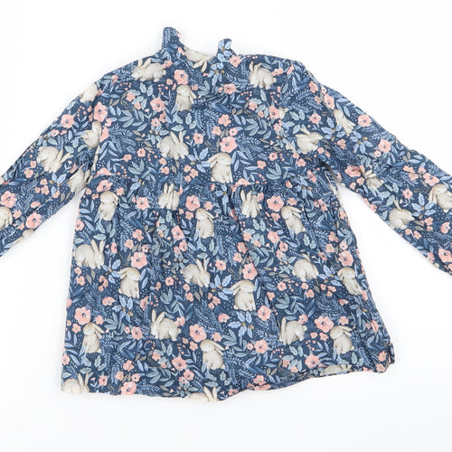TU  Black Floral  Fit & Flare  Size 18 Months