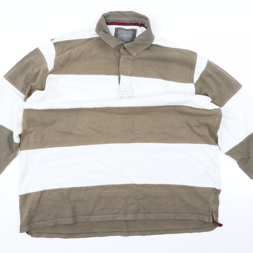 boston crew Mens Brown    Polo Size 2XL