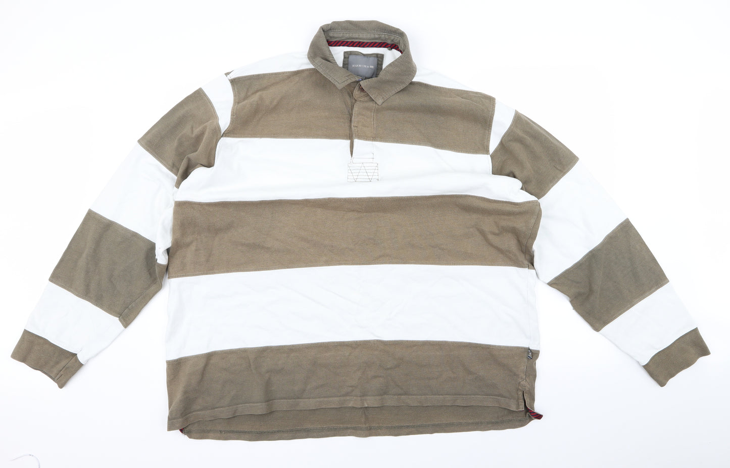 boston crew Mens Brown    Polo Size 2XL
