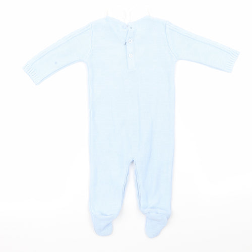 Baby Baby Blue   Babygrow One-Piece Size 0-3 Months