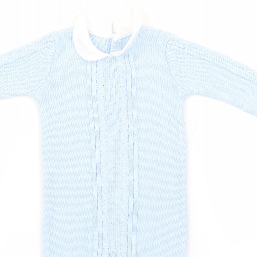 Baby Baby Blue   Babygrow One-Piece Size 0-3 Months