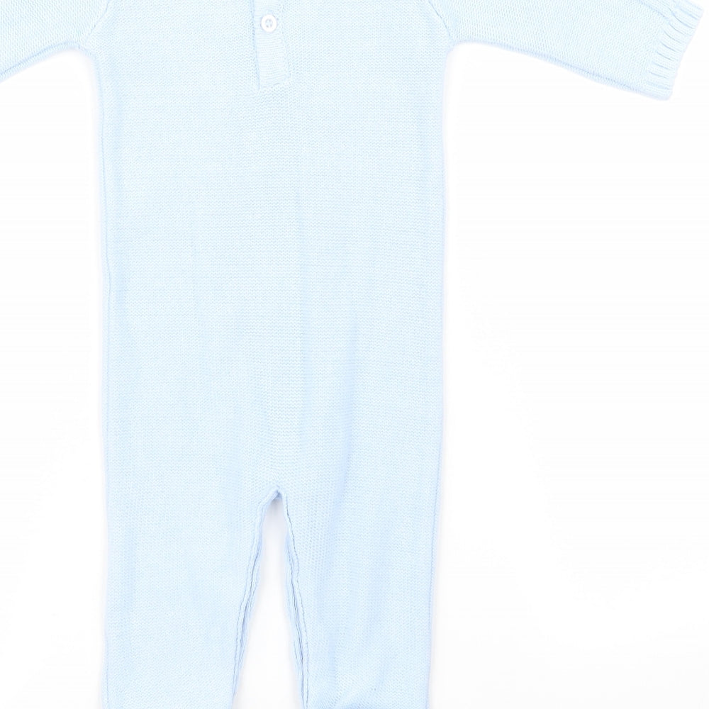 Baby Baby Blue   Babygrow One-Piece Size 0-3 Months