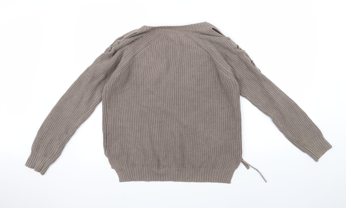 GUESS Mens Brown   Cardigan Jumper Size M