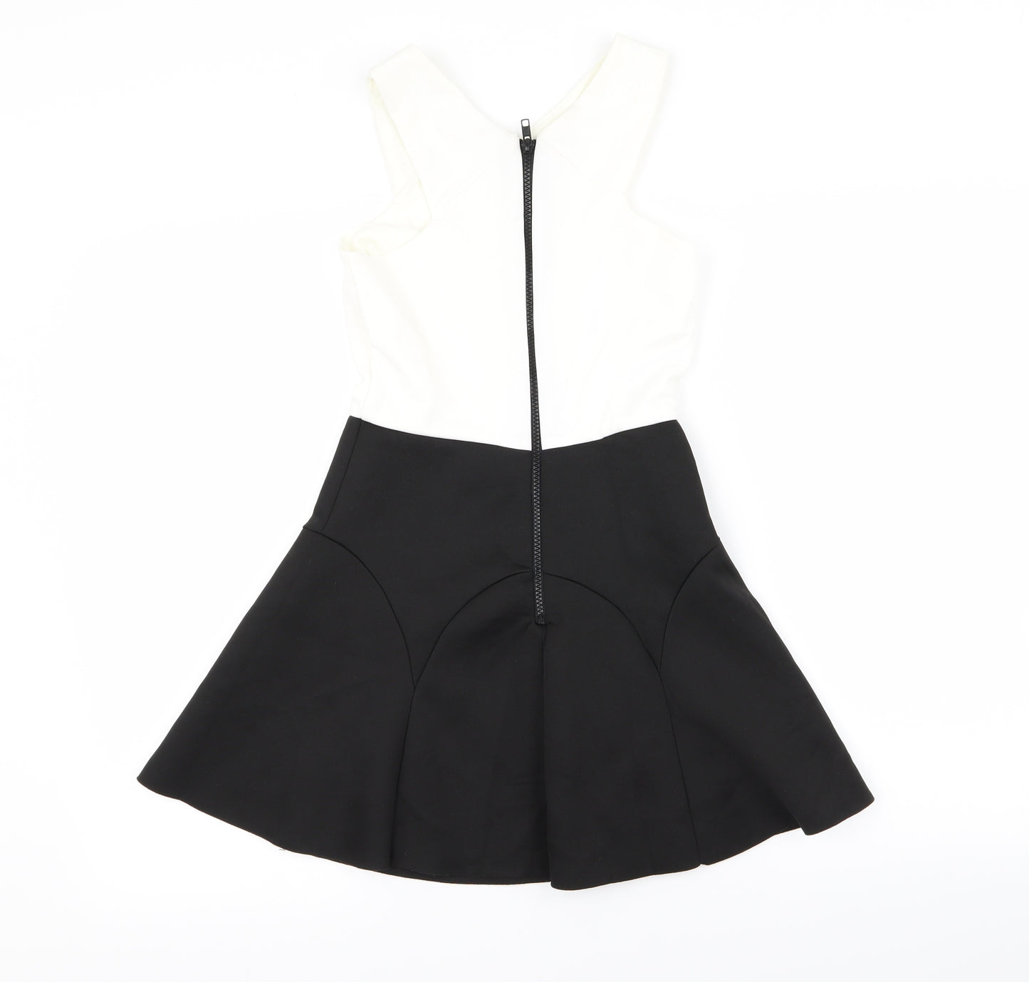 Preworn Girls Black   Fit & Flare  Size 14 Years