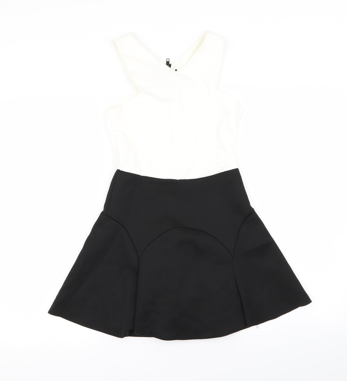 Preworn Girls Black   Fit & Flare  Size 14 Years