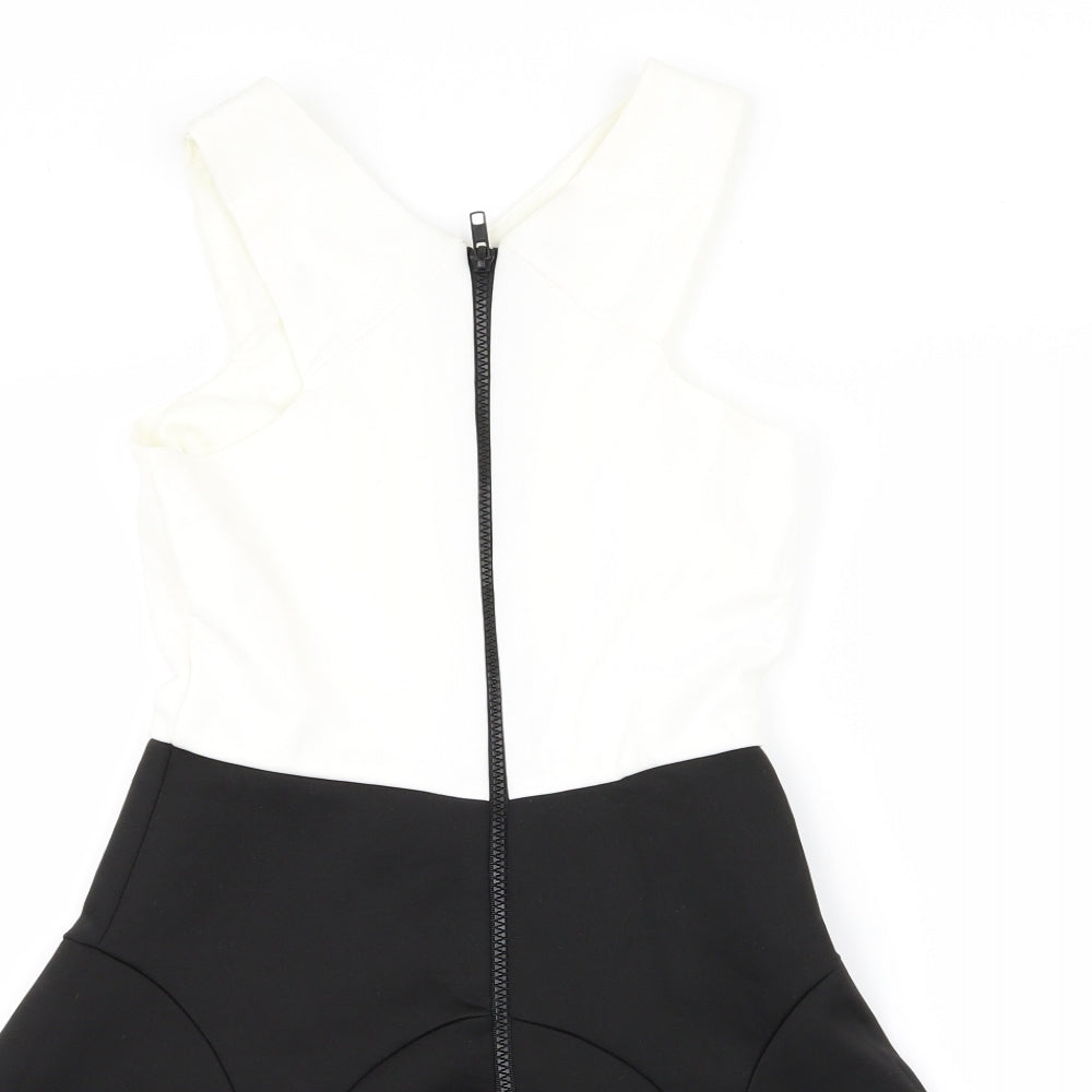 Preworn Girls Black   Fit & Flare  Size 14 Years