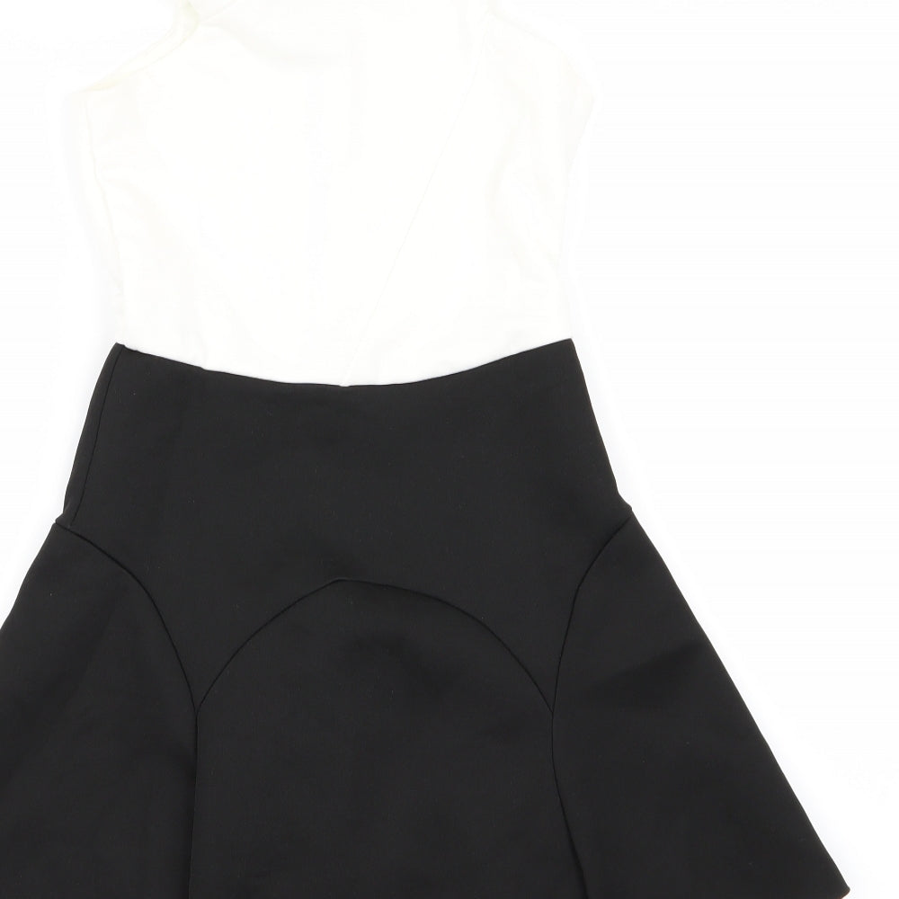 Preworn Girls Black   Fit & Flare  Size 14 Years