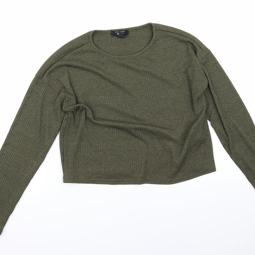 new look  Girls Green   Pullover Jumper Size 14 Years