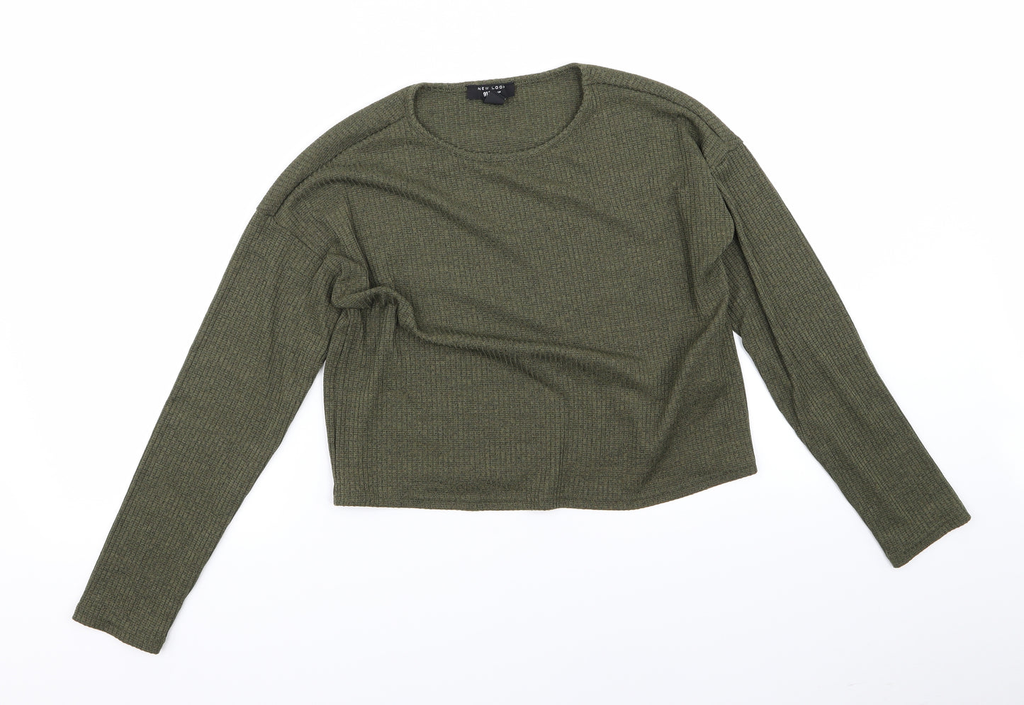 new look  Girls Green   Pullover Jumper Size 14 Years