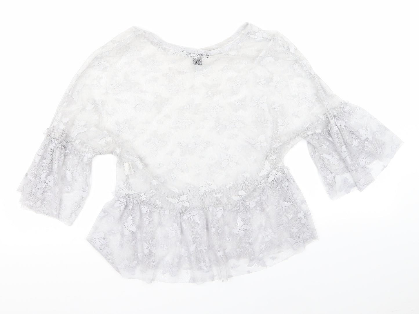 Atmosphere Womens Silver   Basic Blouse Size 8