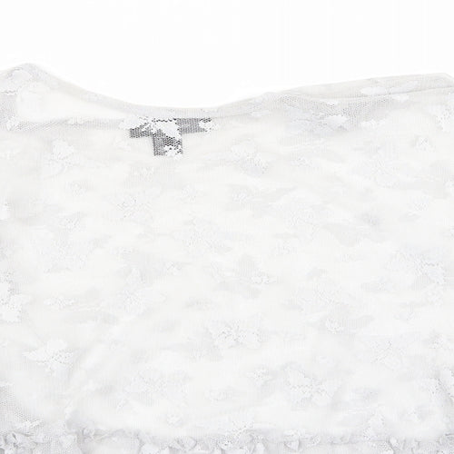 Atmosphere Womens Silver   Basic Blouse Size 8