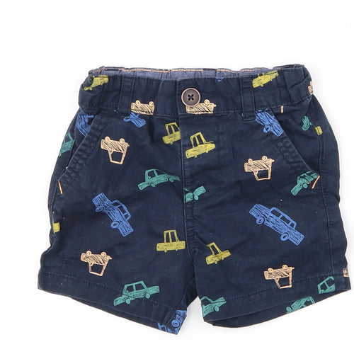 F&F Boys Black   Bermuda Shorts Size 2 Years - tractor