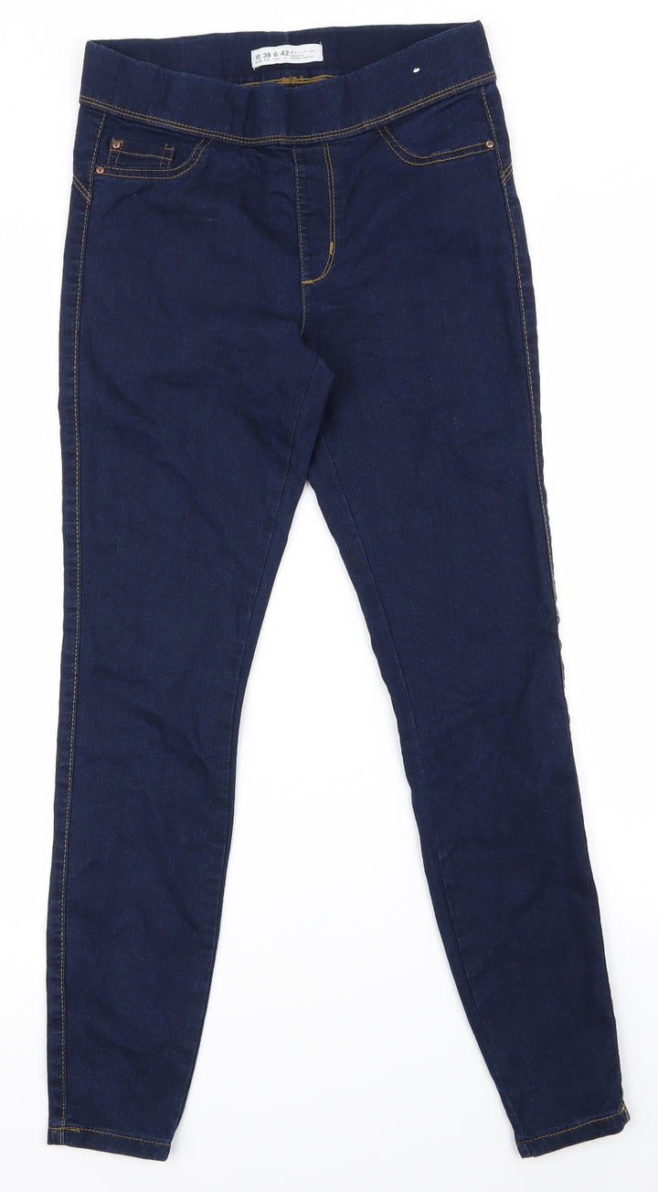 denim co. Womens Blue Skinny Jeans Size 10 L26 in