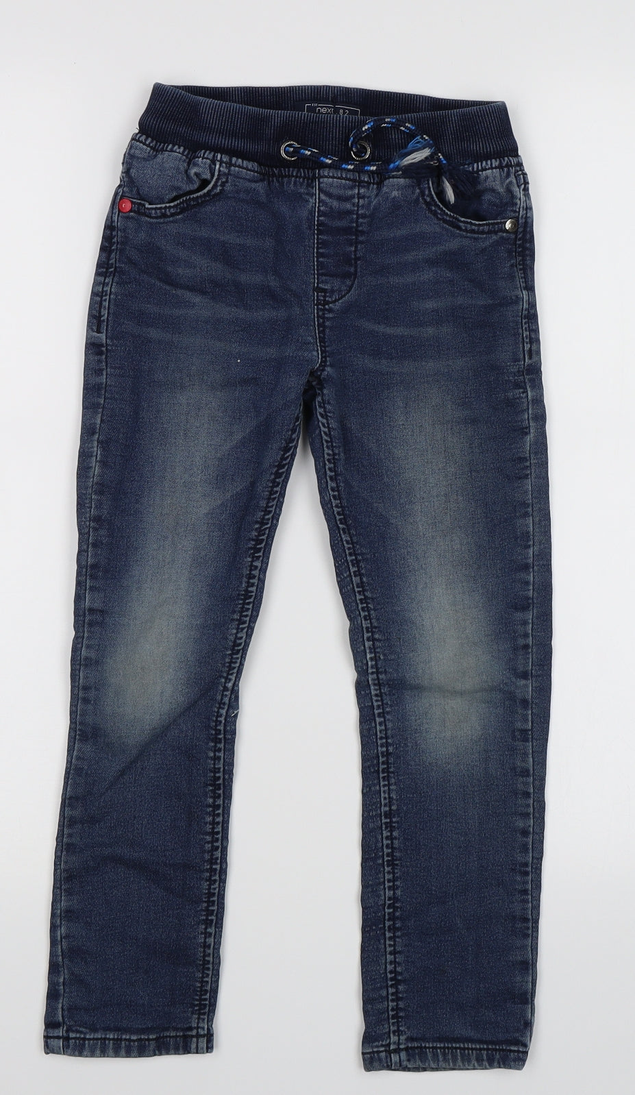NEXT Girls Blue   Straight Jeans Size 7 Years