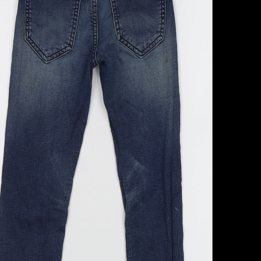 NEXT Girls Blue   Straight Jeans Size 7 Years