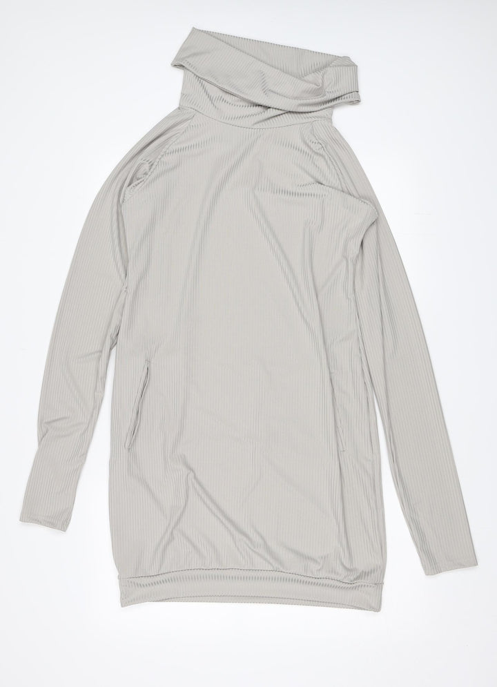 Preworn Womens Grey Shift Size M
