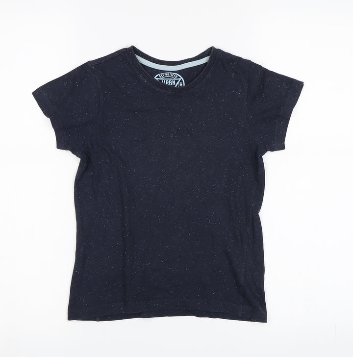 Matalan Boys Blue Basic T-Shirt Size 7 Years
