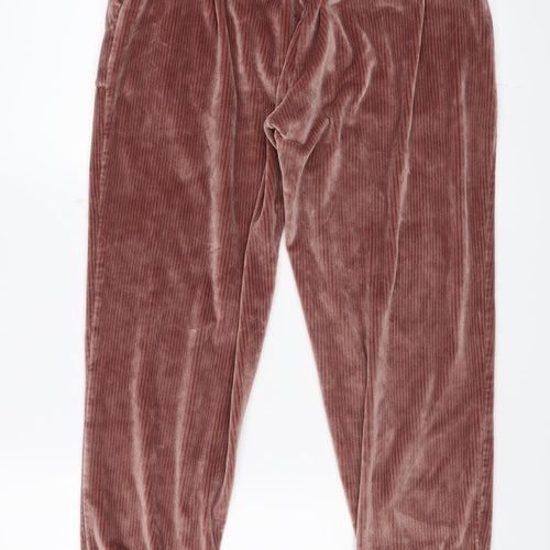 Nutmeg Womens Pink   Sweatpants Trousers Size 12 L24 in