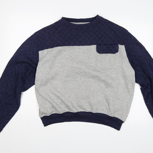 R.W.C Mens Blue   Pullover Sweatshirt Size XL