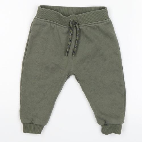 Primark Baby Green   Track Pants Leggings Size 9-12 Months