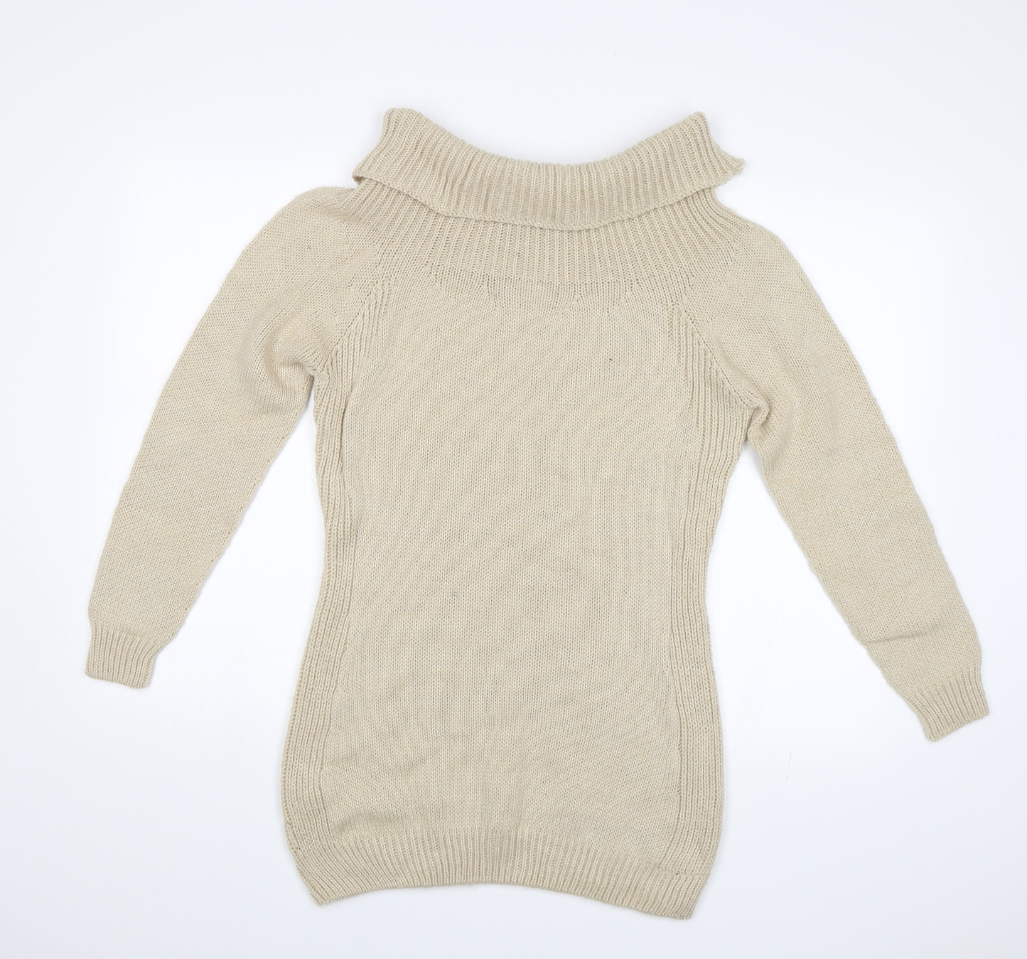 Preworn Womens Beige   Pullover Jumper Size S