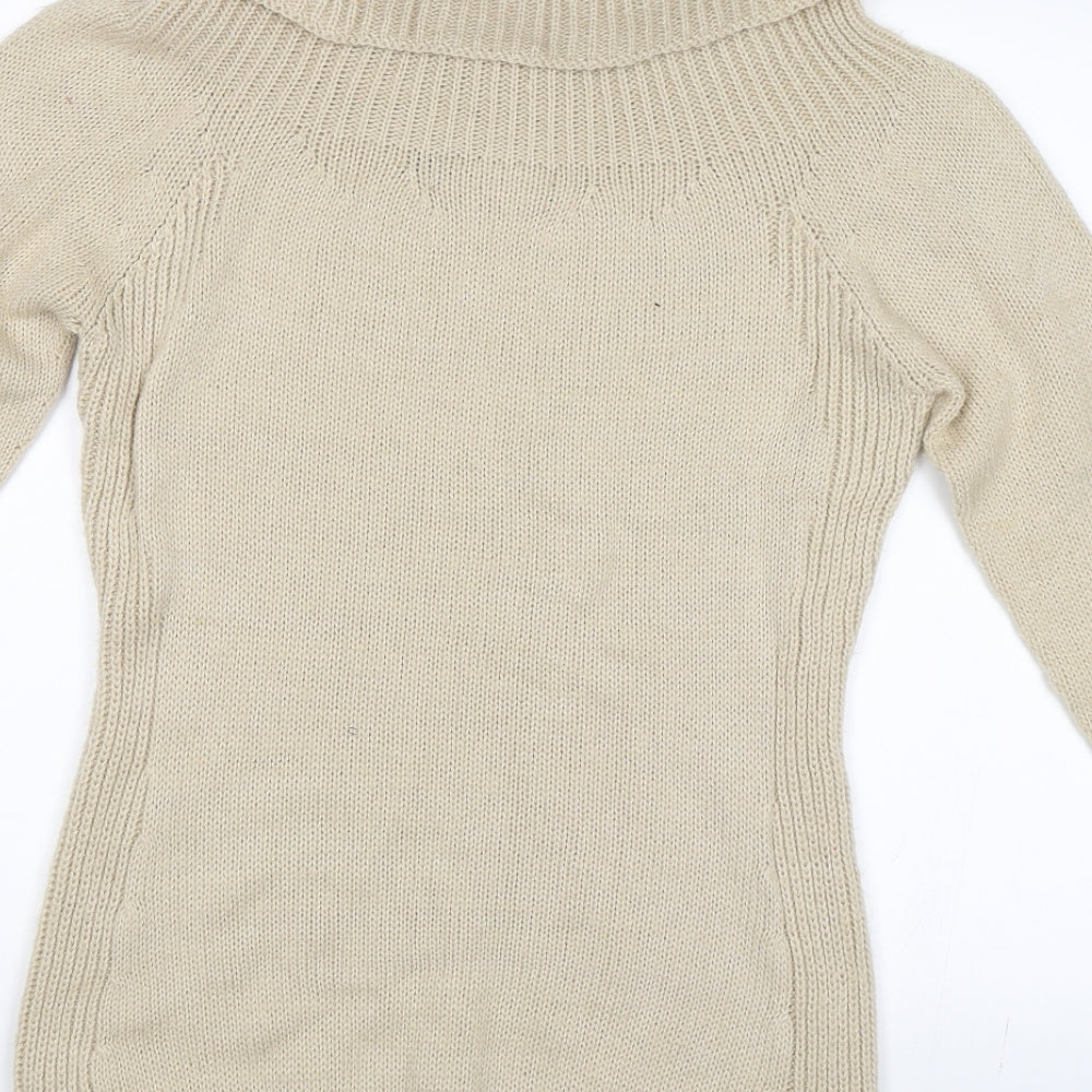Preworn Womens Beige   Pullover Jumper Size S