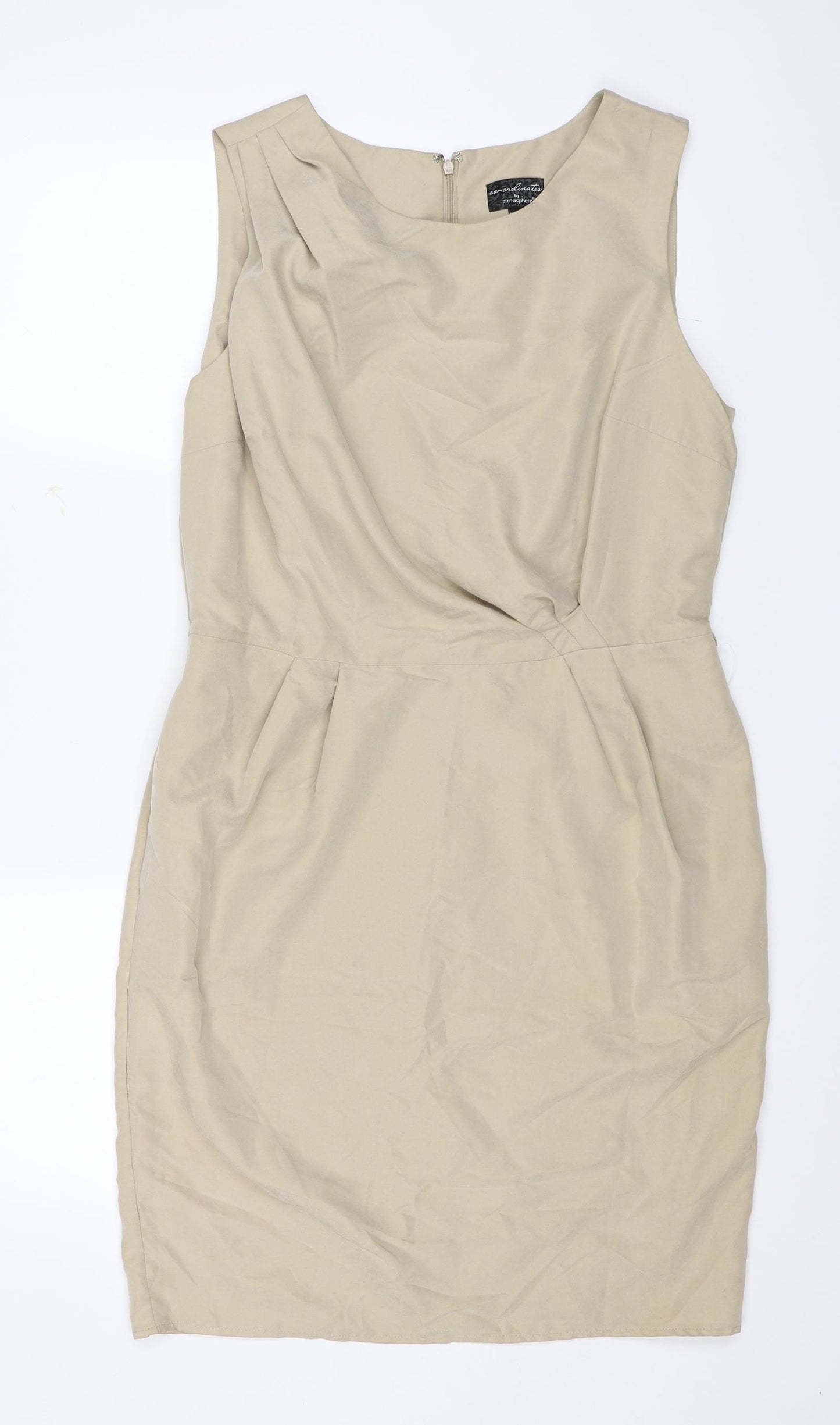 Atmosphere Womens Beige   A-Line  Size 14