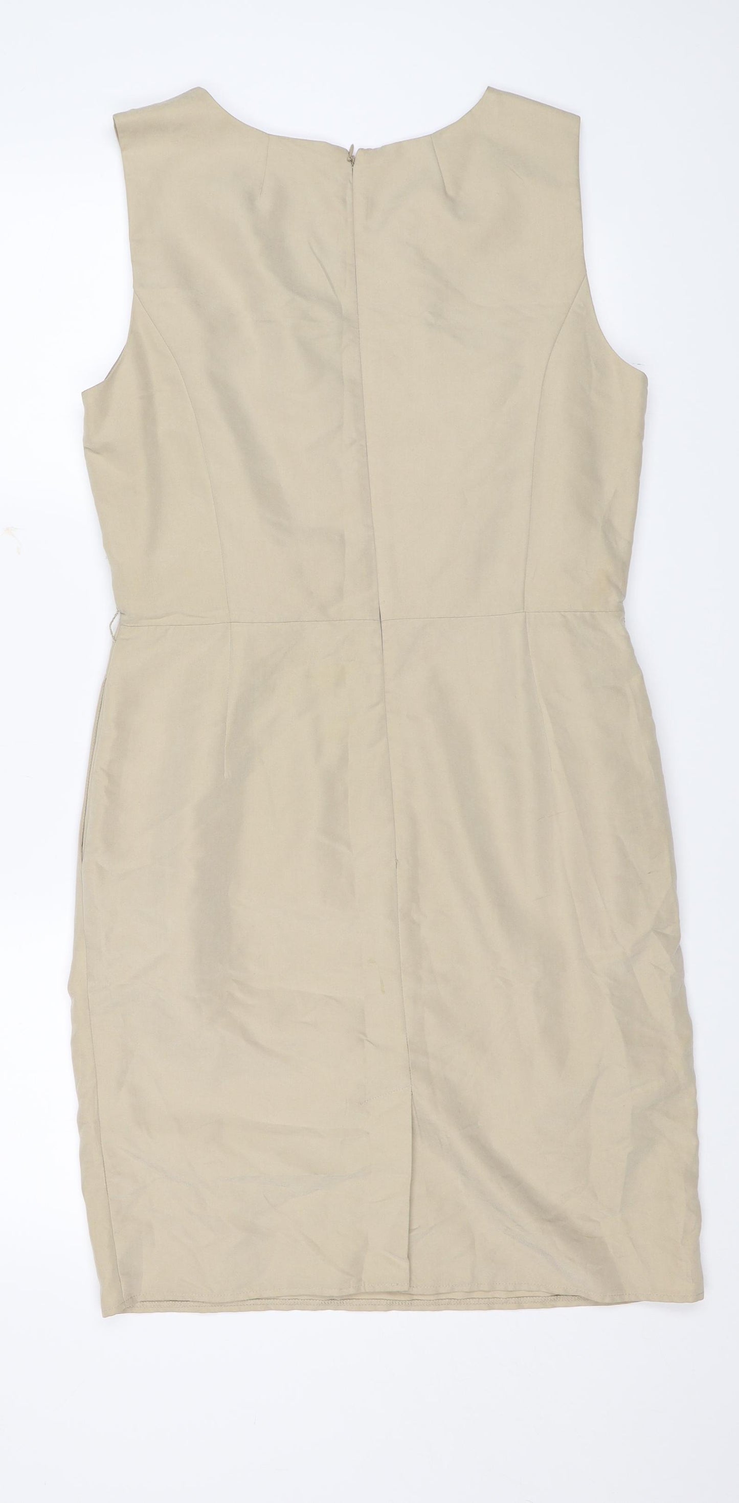 Atmosphere Womens Beige   A-Line  Size 14