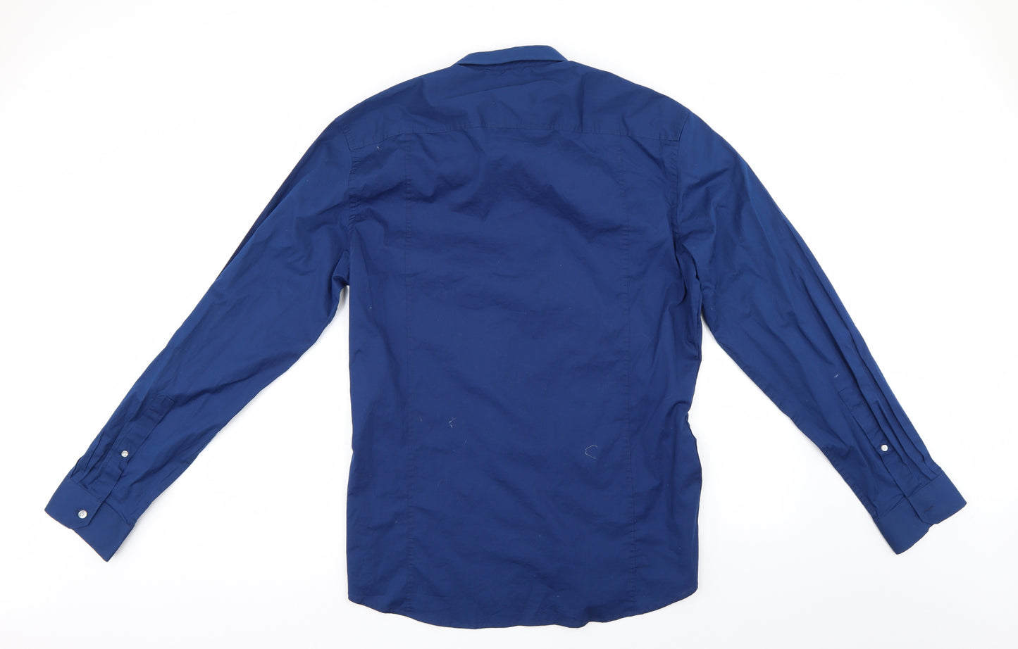 CR7 Mens Blue    Dress Shirt