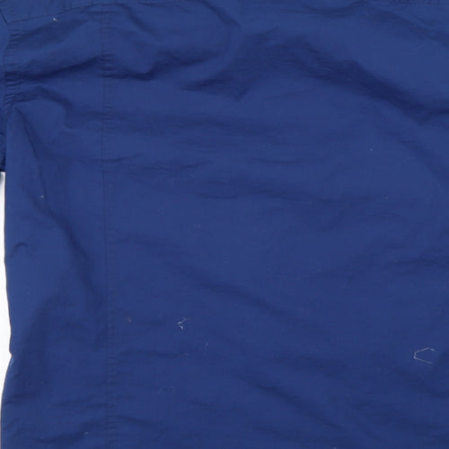 CR7 Mens Blue    Dress Shirt