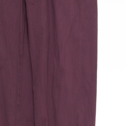 Dorothy Perkins Womens Purple   Straight Jeans Size 8 L30 in