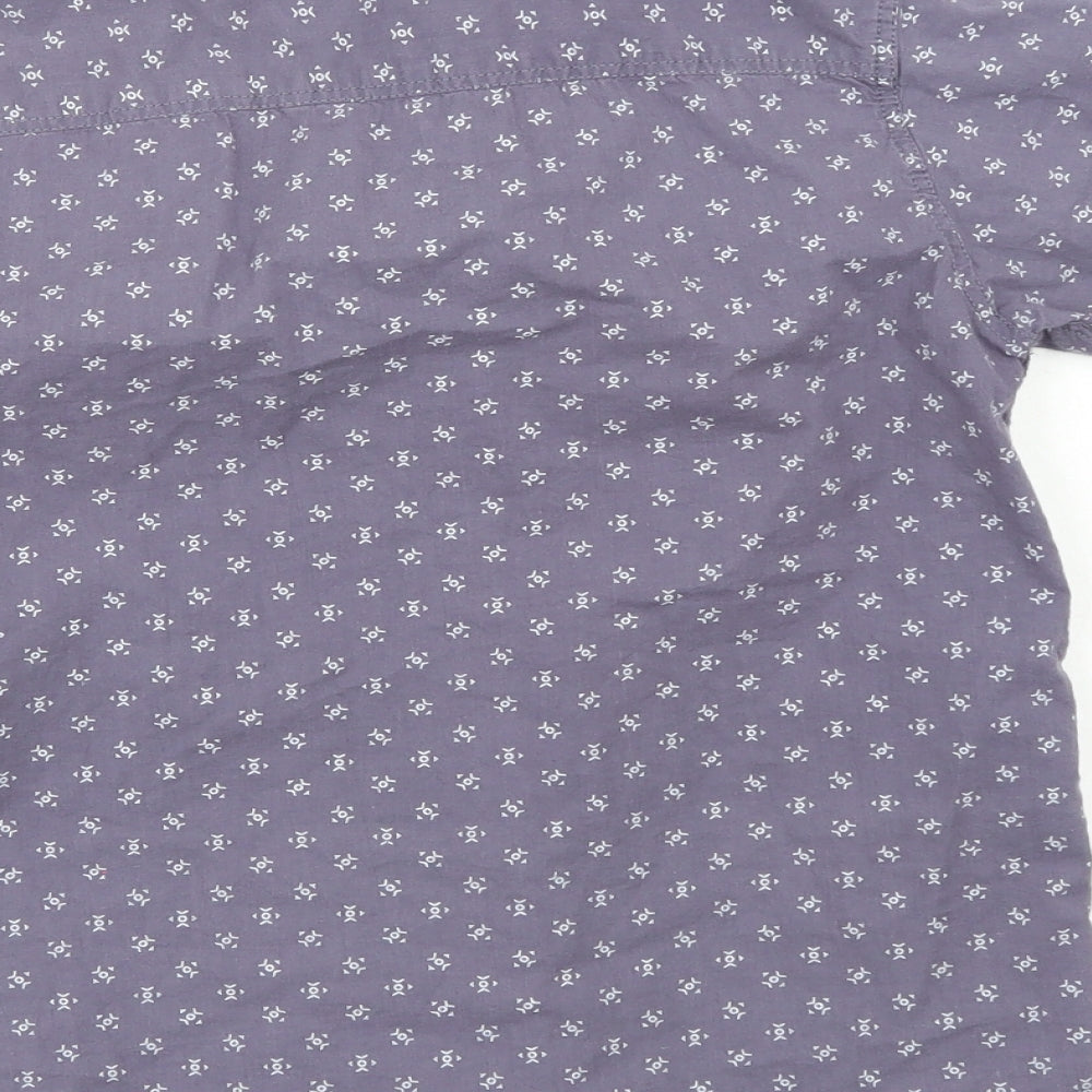 TU Boys Grey   Basic Button-Up Size 9 Years