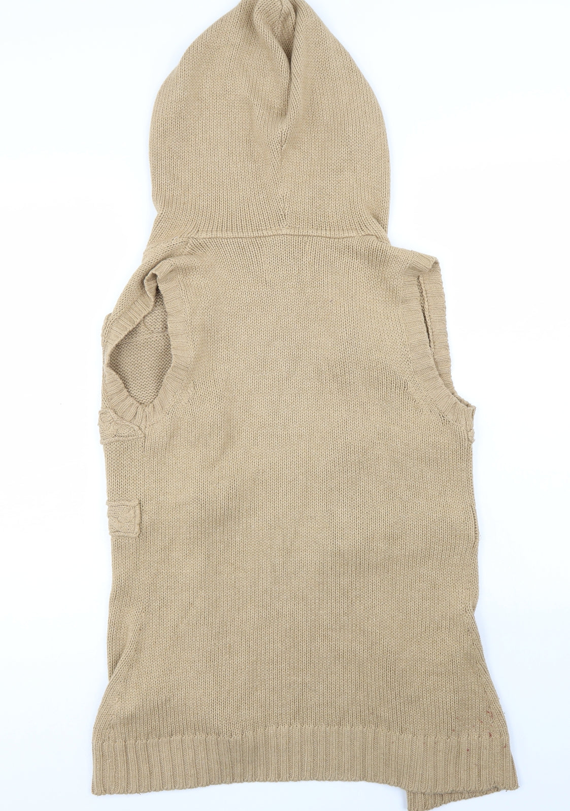 VERO MODA Womens Beige   Gilet Coatigan Size S