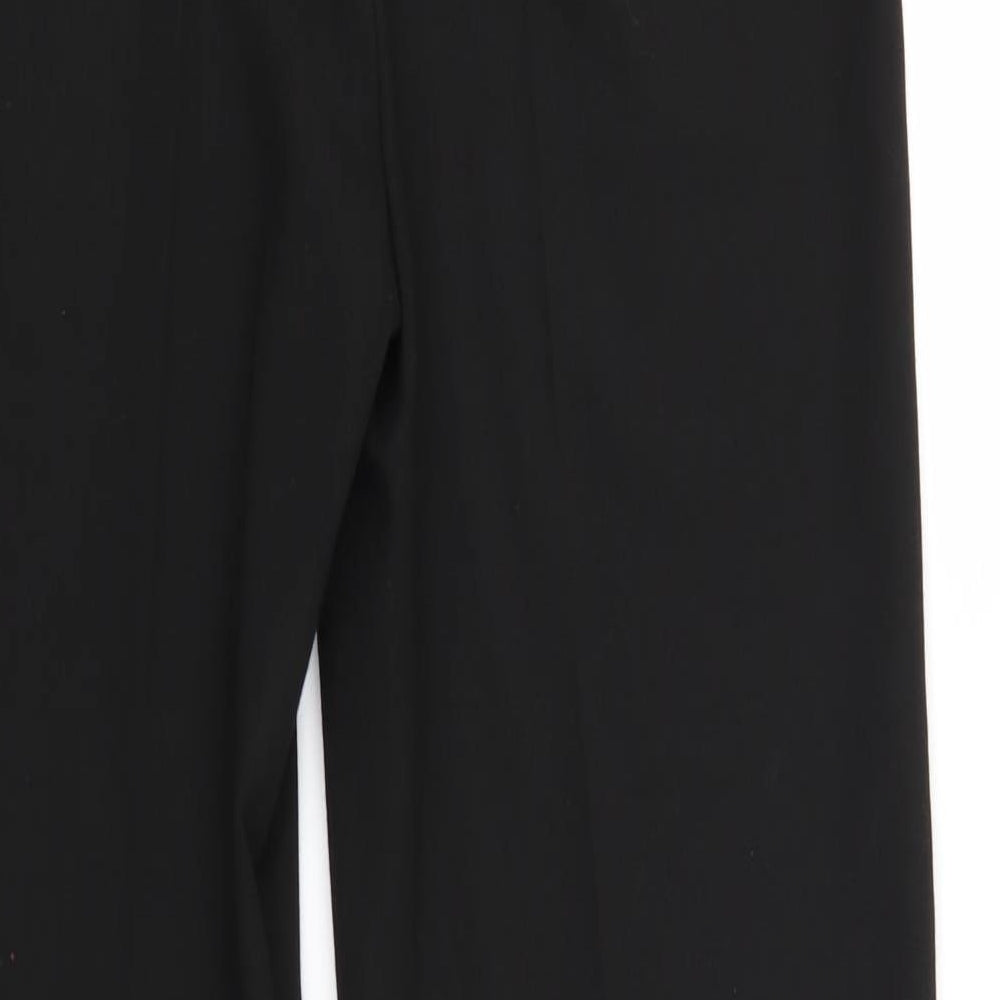 Preworn Womens Black   Trousers  Size 8 L26 in