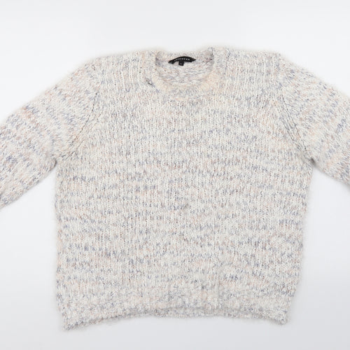 Peacocks Womens Multicoloured   Pullover Jumper Size L