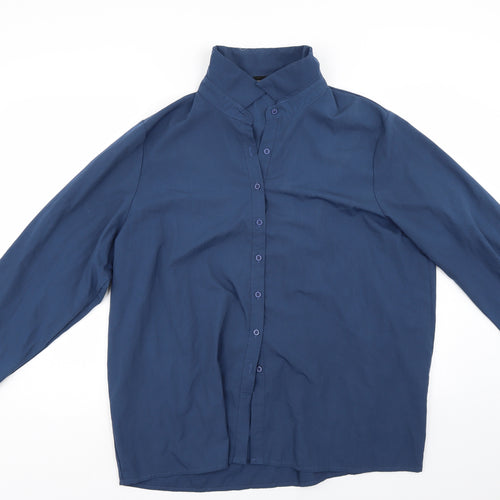 Pretty little thing Womens Blue   Basic Button-Up One Size