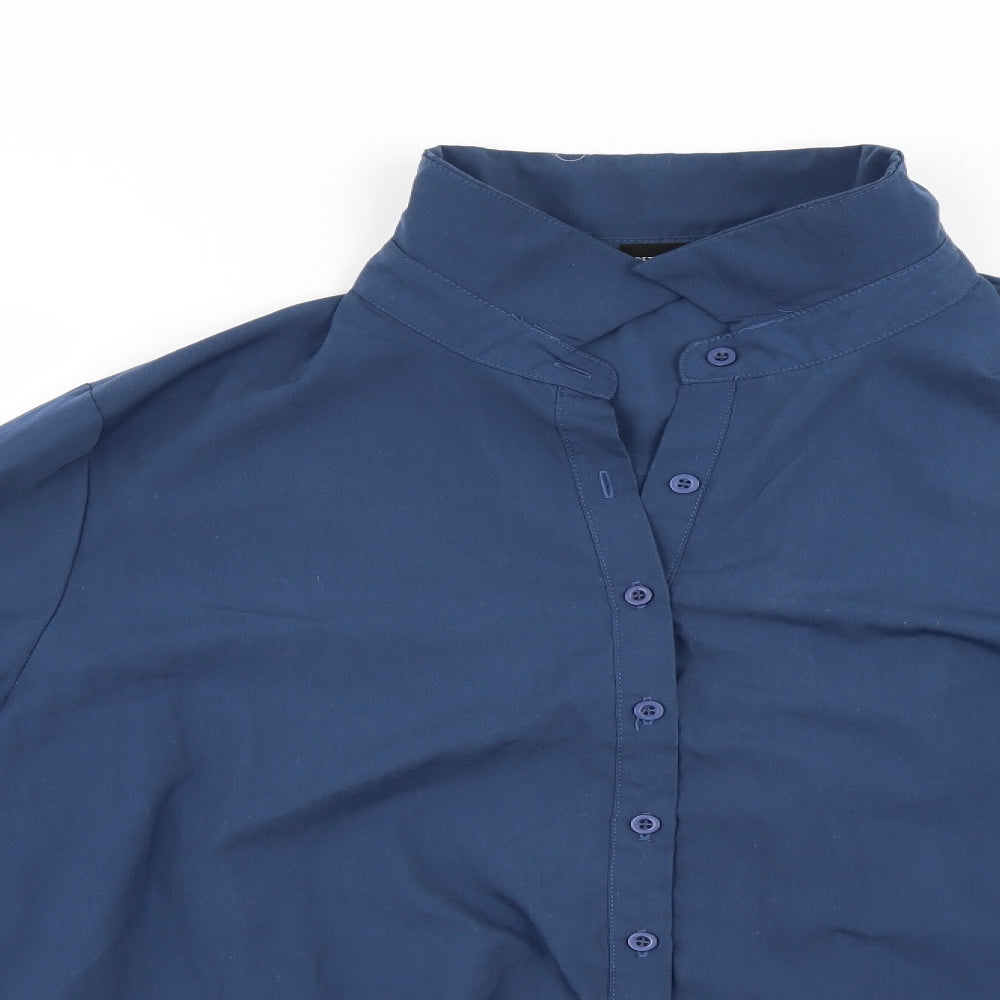 Pretty little thing Womens Blue   Basic Button-Up One Size